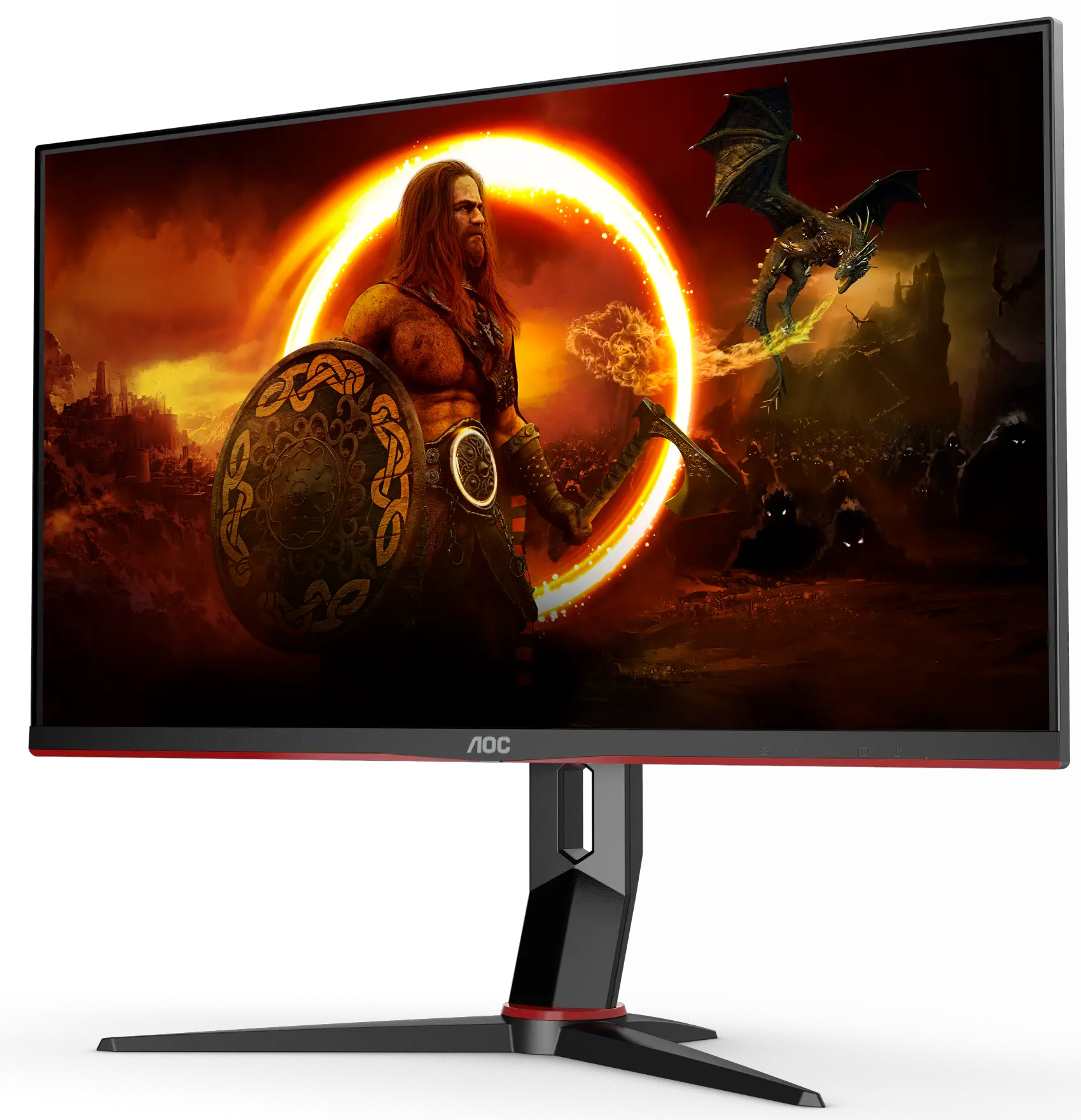 AOC U28G2XU2 BK 28 Inch LCD Monitor PRODUCT-IMG