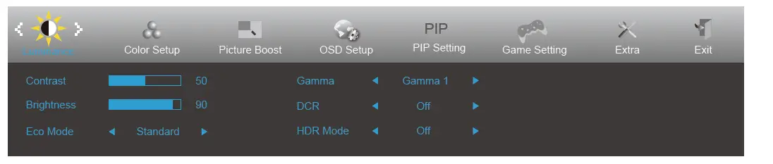 AOC U28G2XU2BK 28 Inch LCD Monitor FIG (11)