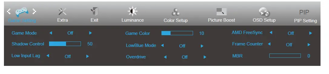 AOC U28G2XU2BK 28 Inch LCD Monitor FIG (17)