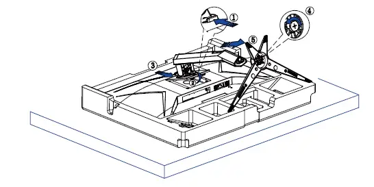 AOC U28G2XU2BK 28 Inch LCD Monitor FIG (5)