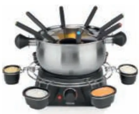 TRISTAR FO 1109 Fondue Family Set-