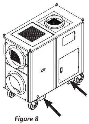 KOLDWAVE K6HK60 High Capacity Air Conditioner Fork Lift
