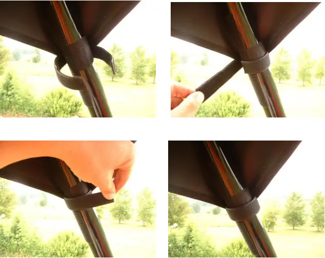 FALCON RIDGE MAVERICK TC01 Top Cap Canopy - Buckles