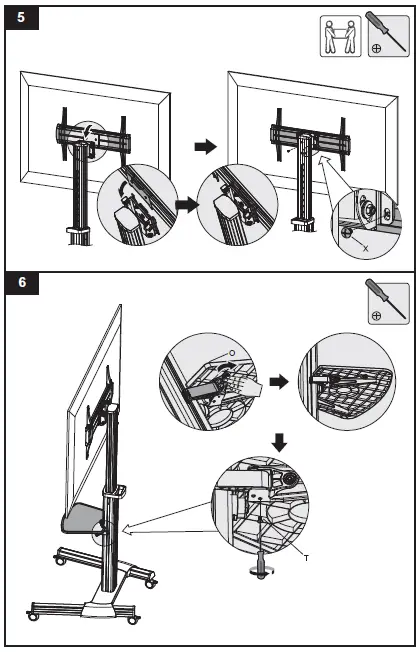 stell-SOS-4100-Floor-TV-Cart-fig-8