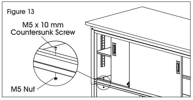 ULINE Mailroom Table --See Figure 13