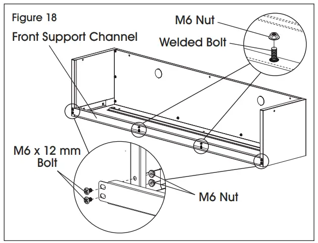 ULINE Mailroom Table --See Figure 18