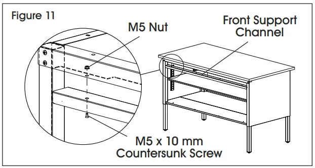 ULINE Mailroom Table --ee Figure 11