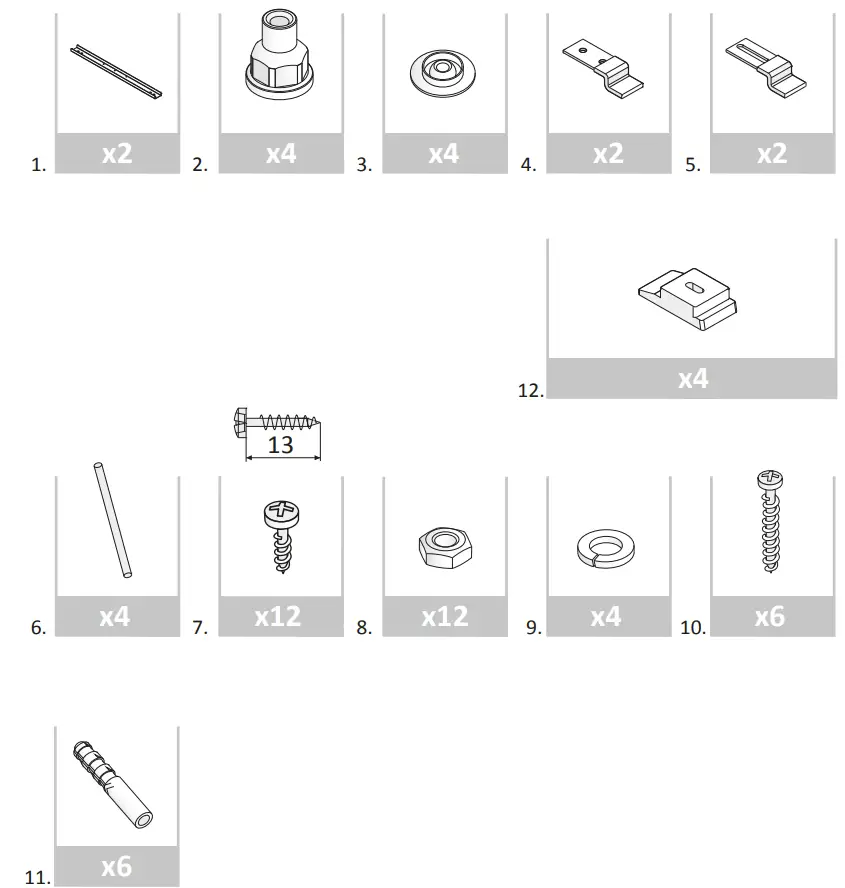 170x70 Acrylic Bath Cersanit Sicilia New - Fig 1