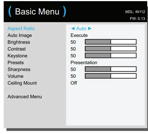 InFocus IN114 Portable DLP Projector-40