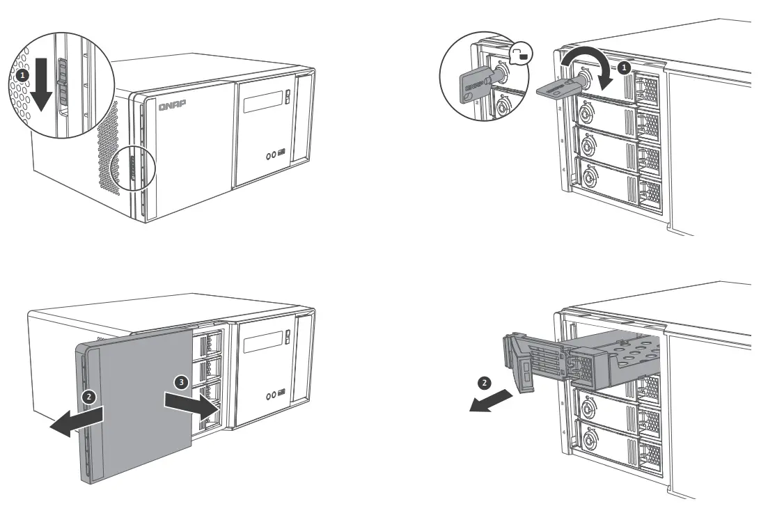 QNAP QVP 41B NVR Server X Smart PoE Switch - FIG 1