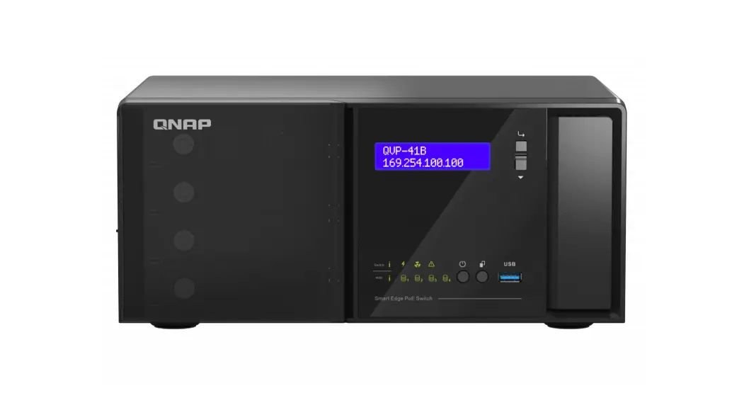 Qnap Qvp-41b Nvr Server X Smart Poe Switch User Guide