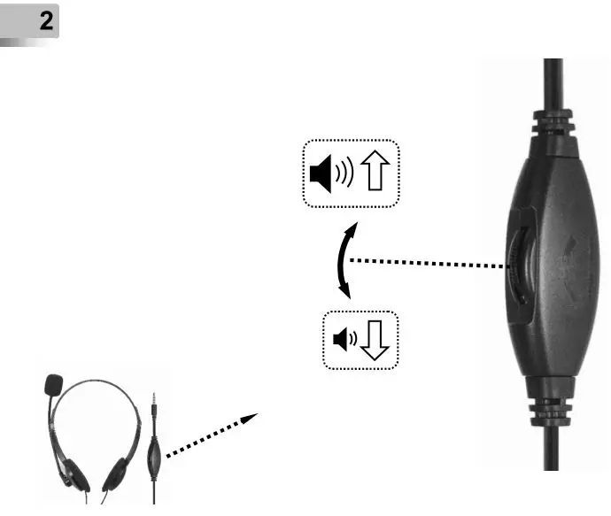 gembird KBS-UO4-01 4-IN-1Office Kit - Headphone Volume Control