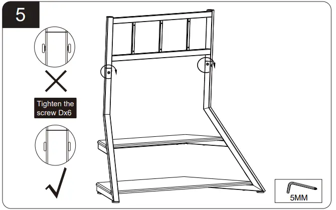 TT201301MB TV Stand with Mount Easy to install