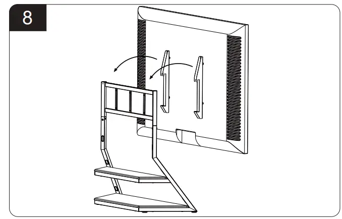 TT201301MB TV Stand with Mount Easy to install
