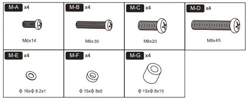 TT201301MB TV Stand with Mount Easy to install