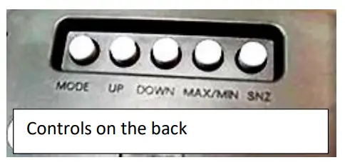 BERGSTROM K702 Projector Alarm Clock and Weather Station-fig2