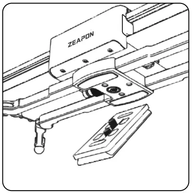 cinegear Zeapon Motorized Micro 2 Plus - positioning screws