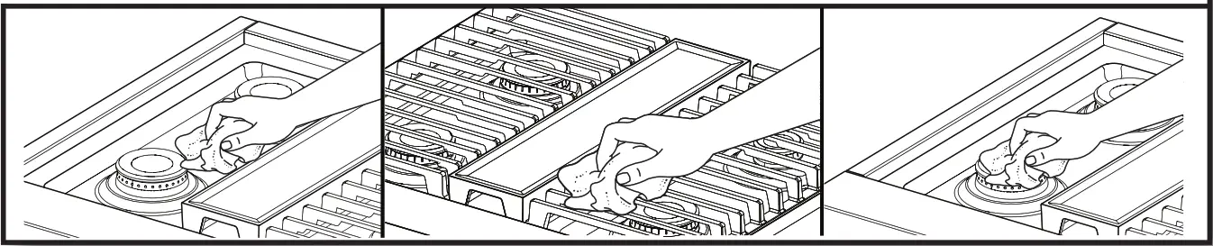 JENNAIR JGCP536HL 36 Inch Gas Rangetop - Figure 16