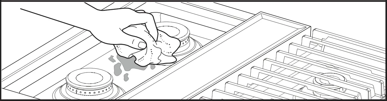 JENNAIR JGCP536HL 36 Inch Gas Rangetop - Figure 17