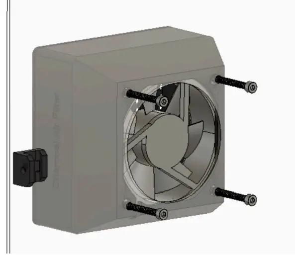 Attach the Filter to the Panel