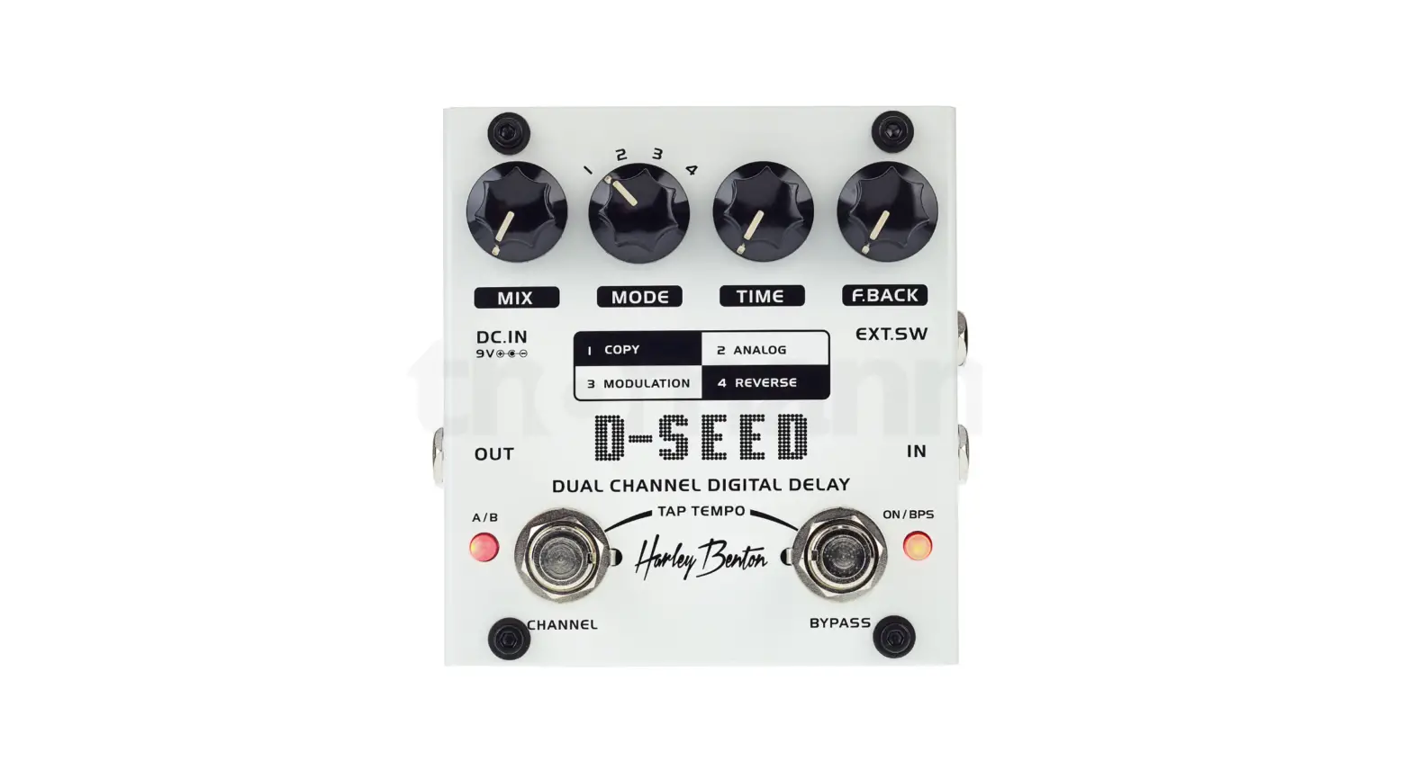 Harley Benton 318119 D-seed Effects Pedal User Guide