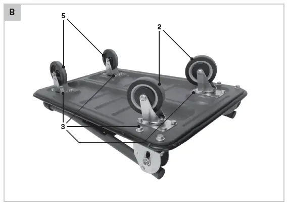 VONROC TT502XX Platform Truck 2