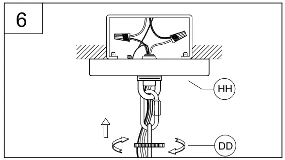 PROGRESS LIGHTING P400316 5-Light Brushed Nickel Farmhouse Chandelier - Figure 8
