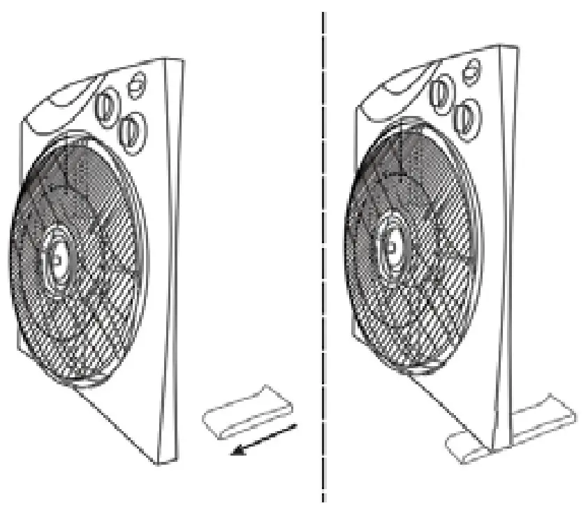 bimar VBOX39T Box Fan