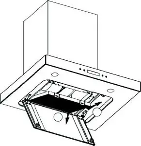 FIG 13 INSTALLING AND CHANGING THE CARBON FILTER