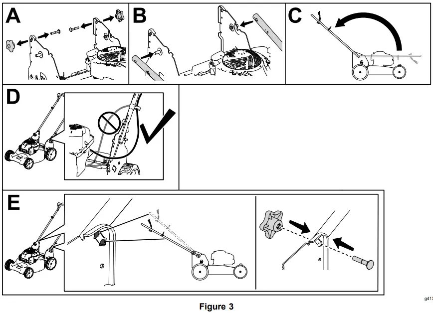 Installing the Handle