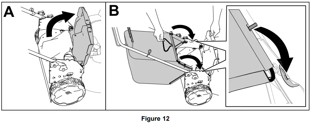 Installing the Grass Bag