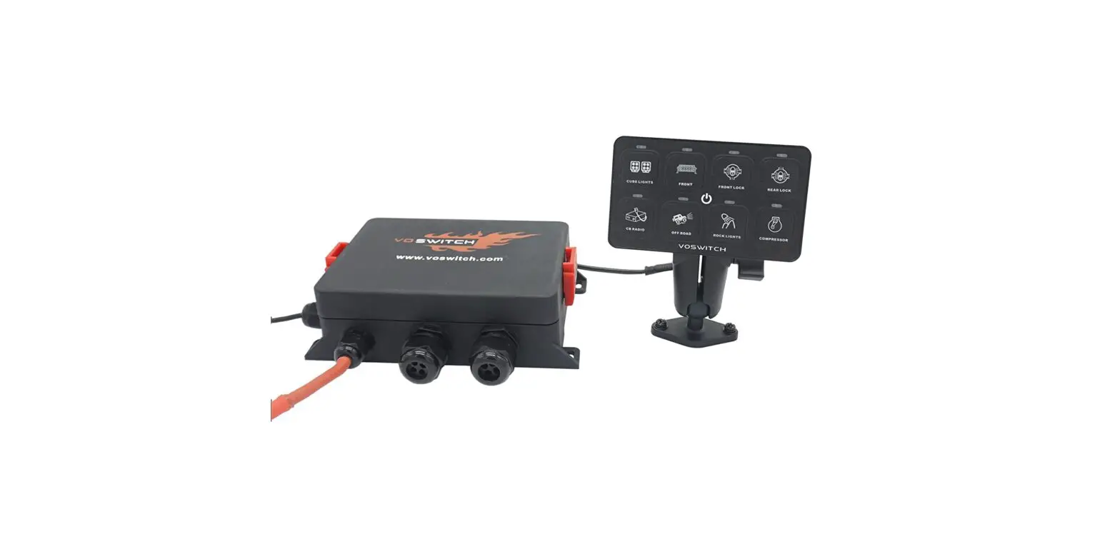 Voswitch Uv100 Programmable Switch Panel Power System Instruction Manual