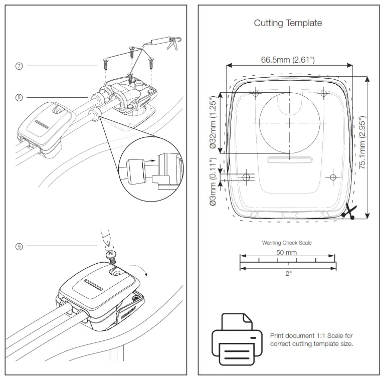 SCANSTRUT DS-HD10-BLK Horizontal Cable Seal - 3