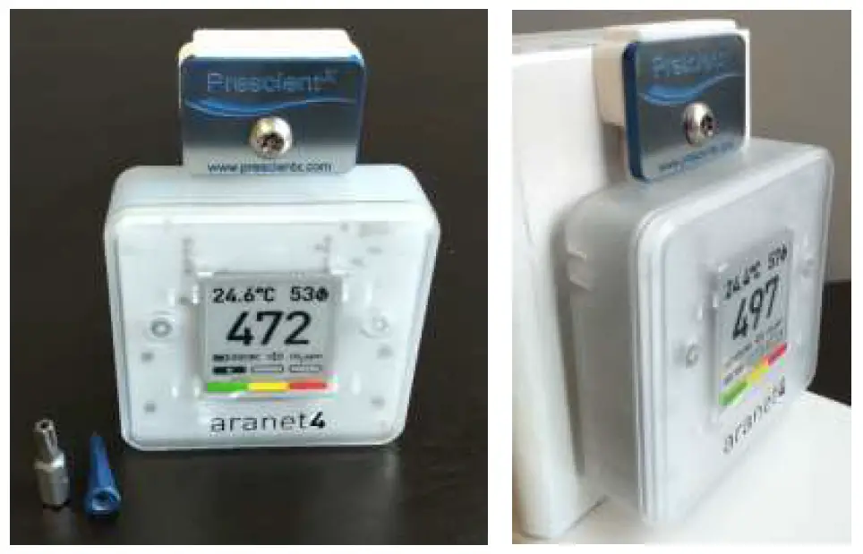 Prescientx Aranet4 Wall Mount 4