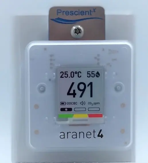 Prescientx Aranet4 Wall Mount