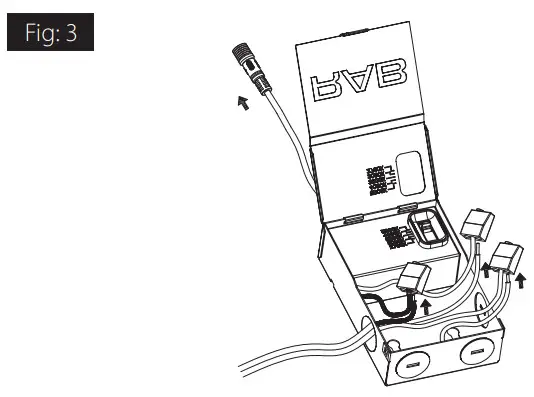 RAB WFRL4S99FA120WS Edge Lit Wafer Downlight FA - fig7