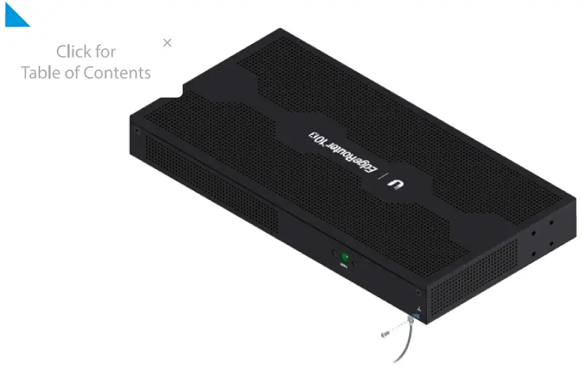EdgeRouter ER-10X -FIG