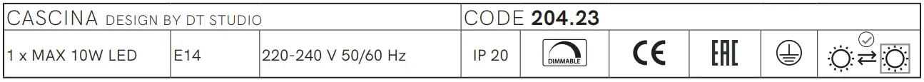 IL-FANALE-204.23-CASCINA-Ceiling-Light-fig-1