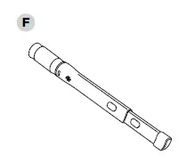 F. 18” Flexi Crevice Tool