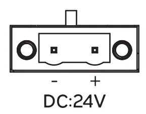 DC +24V Power Input