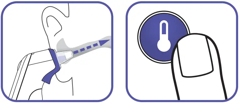 BRAUN IRT6520 ThermoScan Infrared Ear -5 Fit the probe
