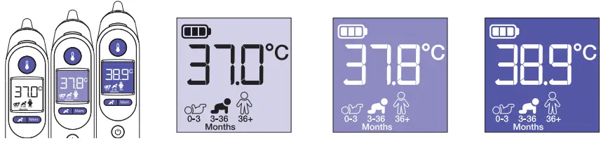 BRAUN IRT6520 ThermoScan Infrared Ear -confirmation beep