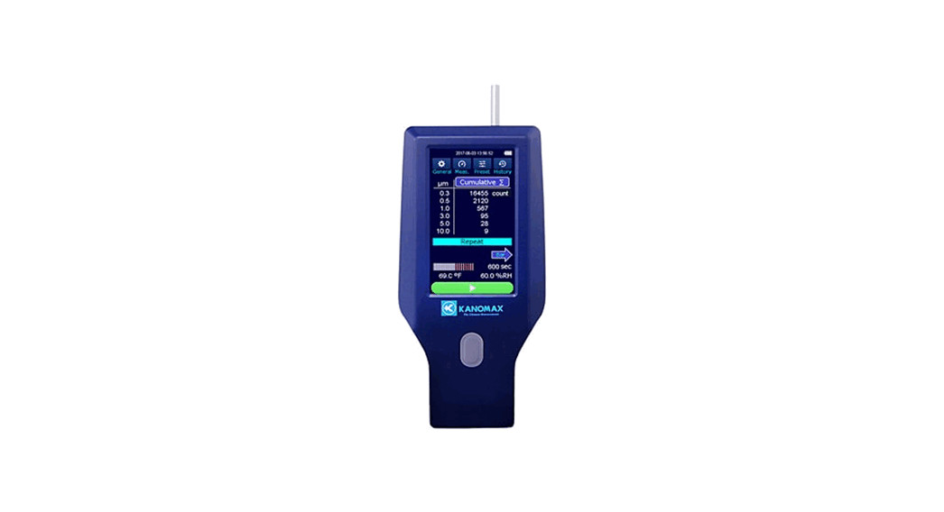 Kanomax 3888 Handheld Particle Counter 6 Channel User Guide