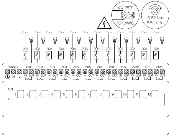 PHILIPS-DDRC1220FR-GL-Dynalite-Relay-Controller-FIG-4