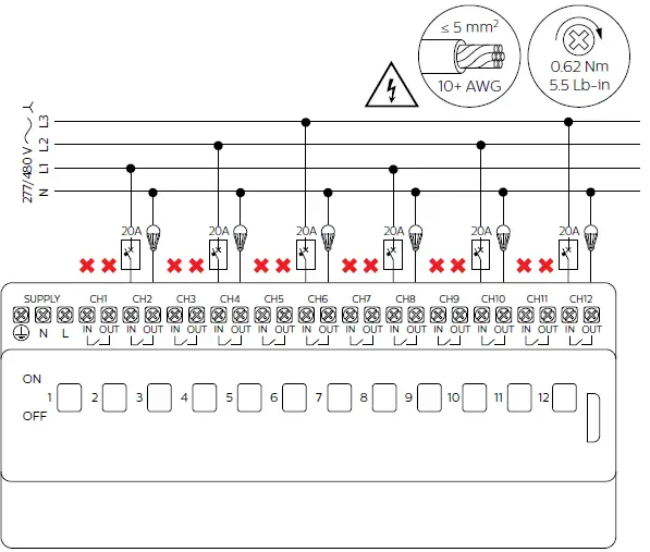 PHILIPS-DDRC1220FR-GL-Dynalite-Relay-Controller-FIG-5
