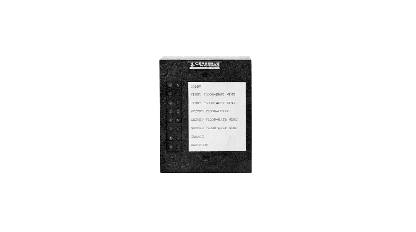 Cerberus Pyrotronics Led Series Ixl Remote Annunciators Owner's Manual Cerberus Pyrotronics Led Series Ixl Remote Annunciators Owner's Manual