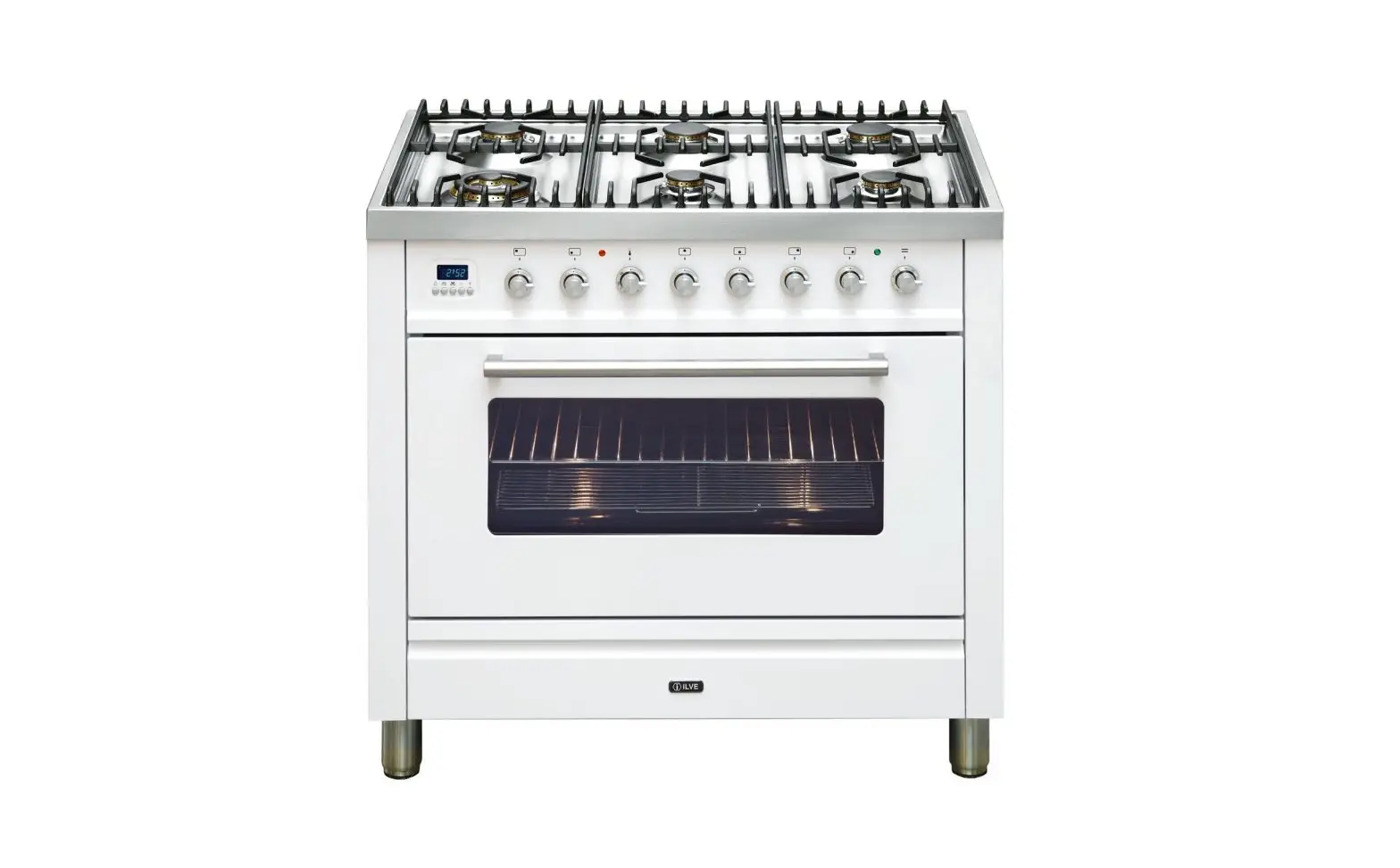 Ilve 90cm Freestanding Cooker Gas Cooktop & Electric Oven Datasheet