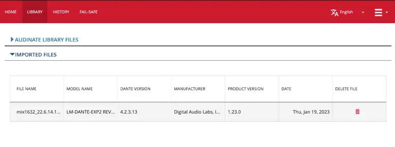 Dante Firmware Update Supplement Using Apple Computer - Product Overveiw 2