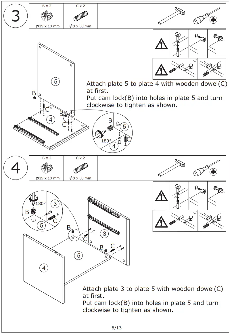FUFU GAGA LJY KF210164 02 2 Drawer Nightstand with One Open Shelf - fig 8