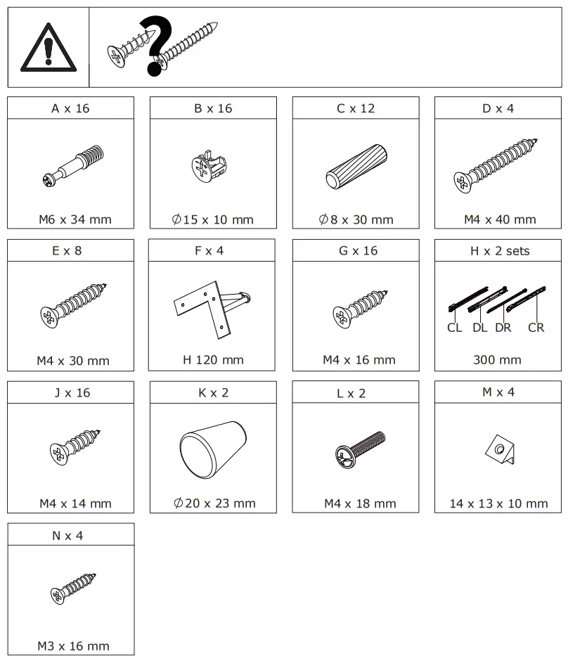 FUFU GAGA LJY KF210164 02 2 Drawer Nightstand with One Open Shelf - fig5